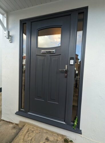 A stunning Slate Grey Newark Rockdoor fitted in St Albans