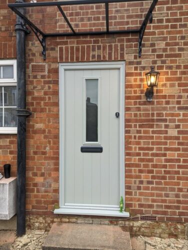 A beautiful Painswick Green Flint 4 Solidor, with the super secure Ultion Cylinder fitted in Isleworth