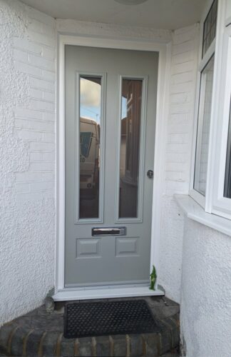 A striking Painswick Edinburgh 2 Solidor, with the super secure Ultion Cylinder fitted in Potters Bar